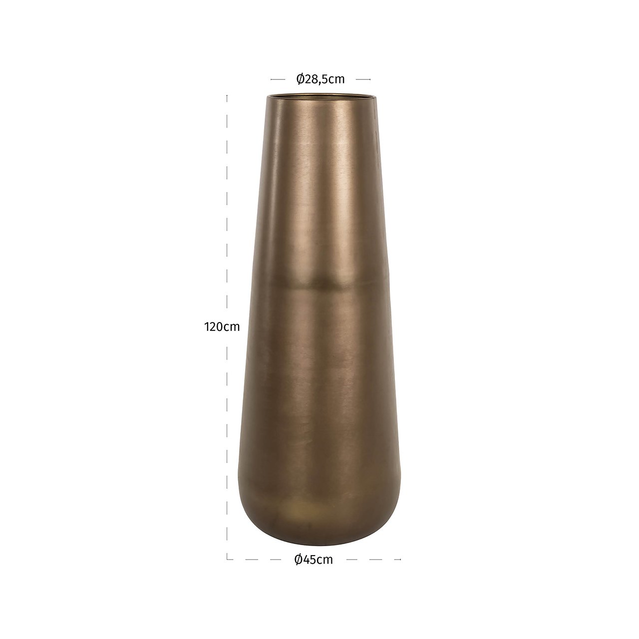 Richmond Interiors XL Bodenvase Kenza | H 120 cm