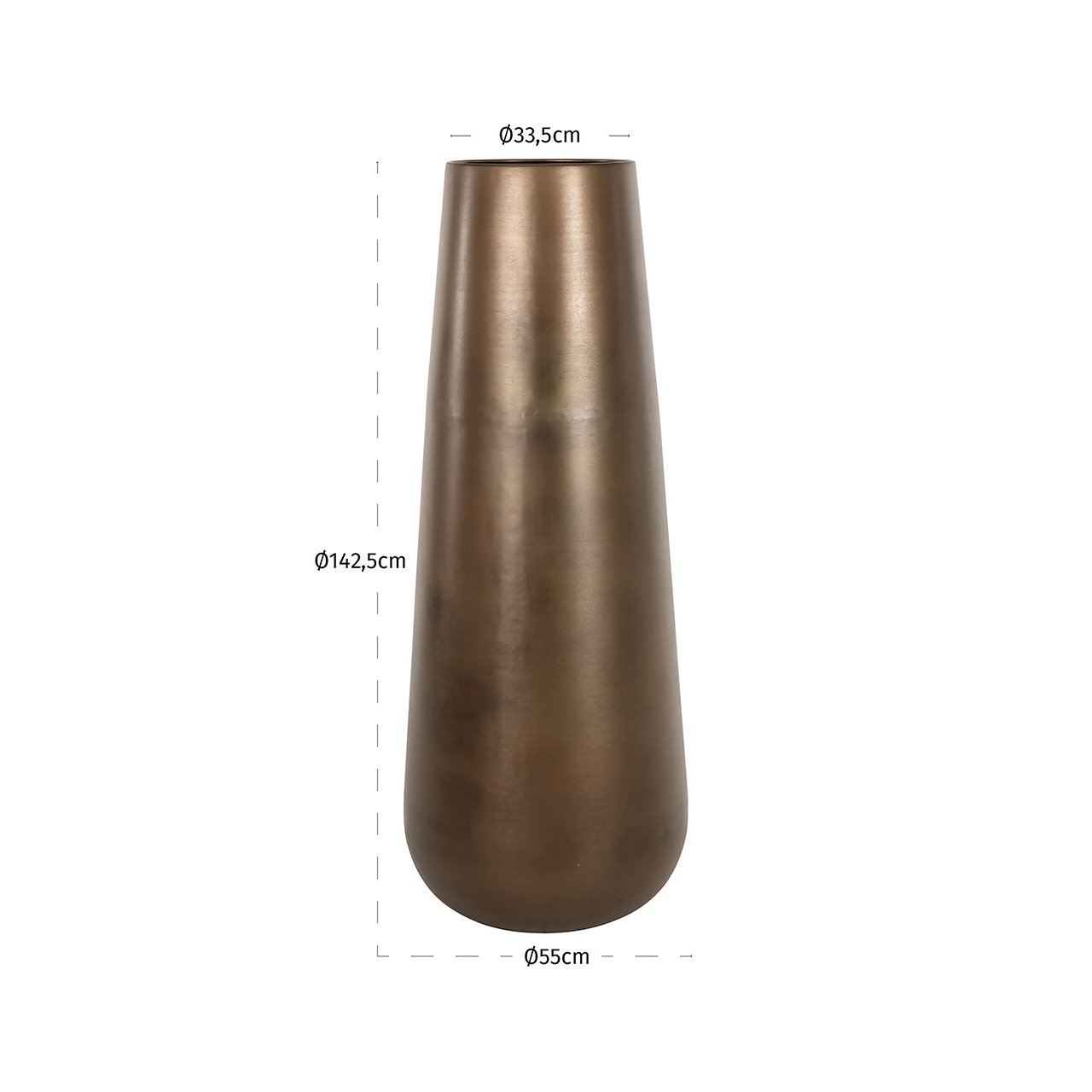 Richmond Interiors XL Bodenvase Kenza | H 142 cm