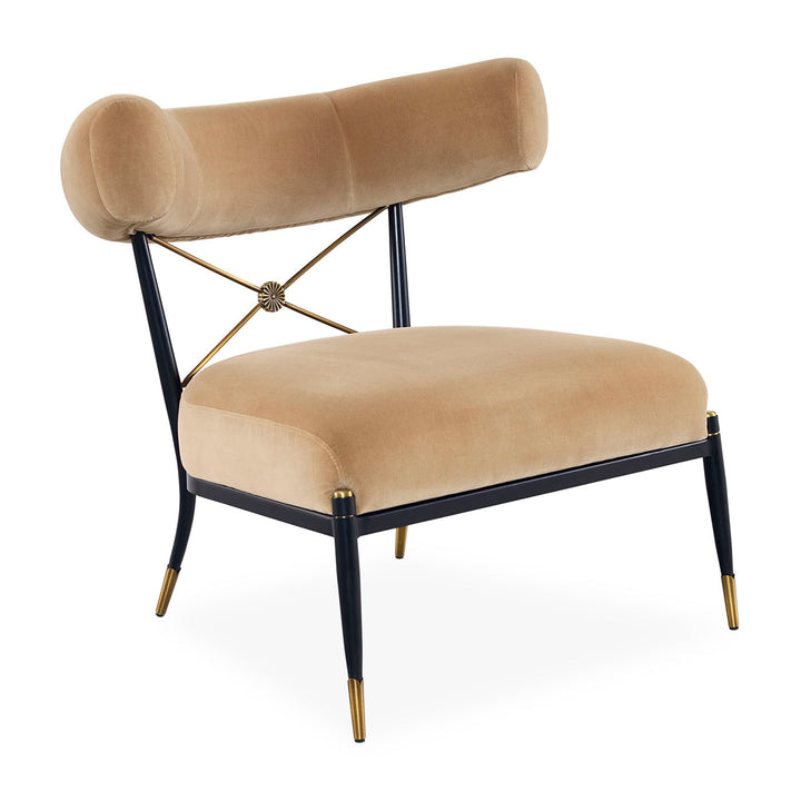 Jonathan Adler Sessel Rider Klismos | Varese Camel