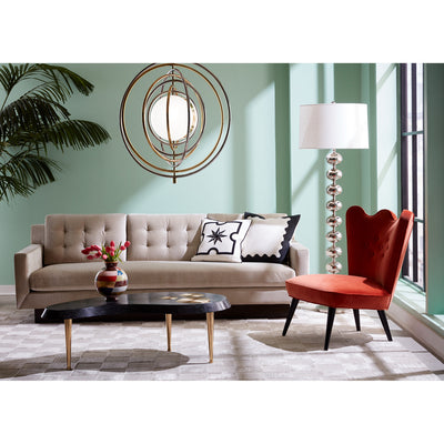 Jonathan Adler Sessel & Slipper Chair Ripple | Verona Tangerine