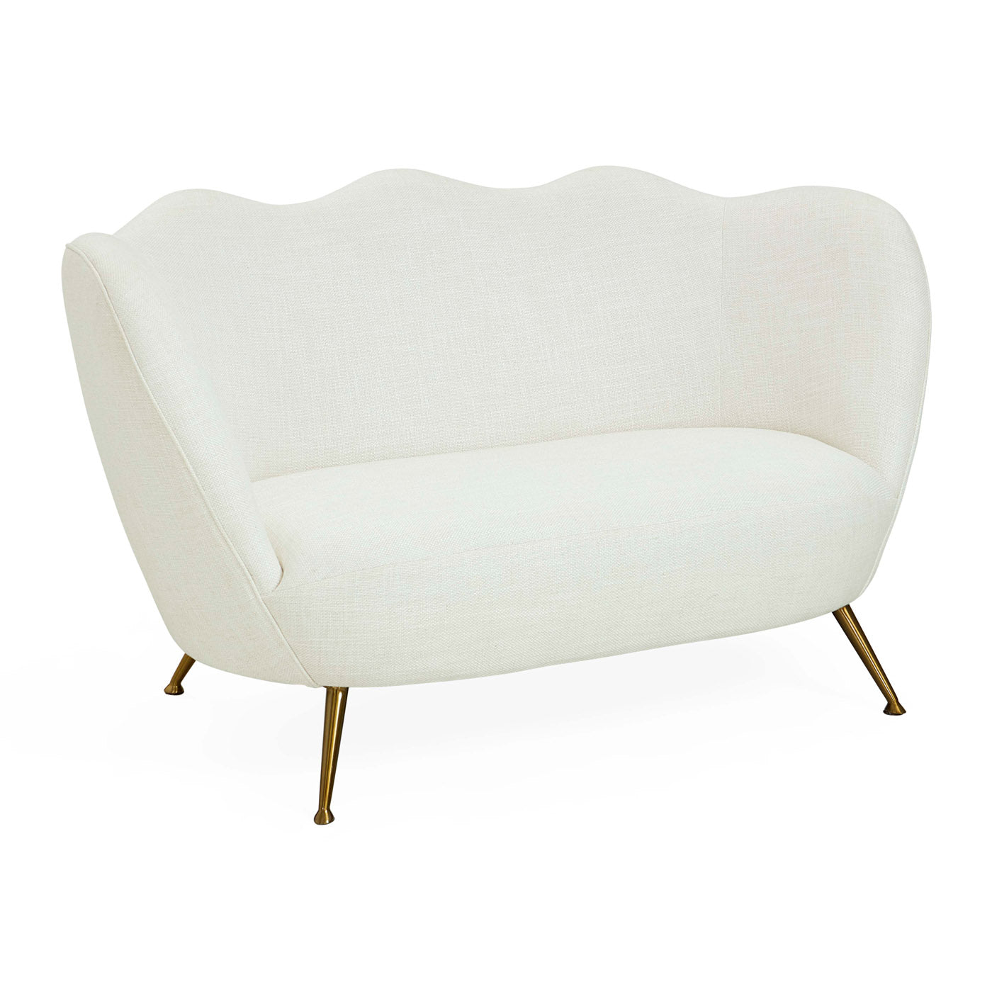Jonathan Adler Ripple Apartment Sofa | Lucerne Oyster
