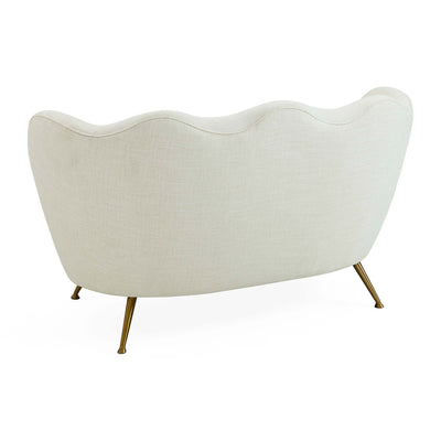 Jonathan Adler Ripple Apartment Sofa | Lucerne Oyster