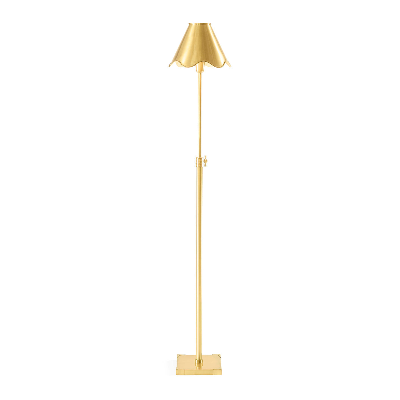 Jonathan Adler Stehlampe Ripple Articulating | Gold