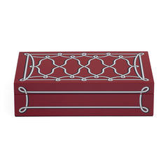 Jonathan Adler Rita Lacquer Aufbewahrungsbox mit Deckel | Large