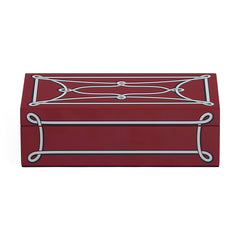 Jonathan Adler Rita Lacquer Aufbewahrungsbox mit Deckel | Small