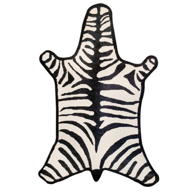 Jonathan Adler Teppich Zebra Peruvian Flatweave