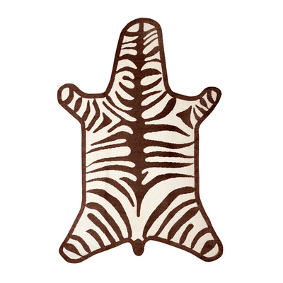 Jonathan Adler Teppich Zebra Peruvian Flatweave