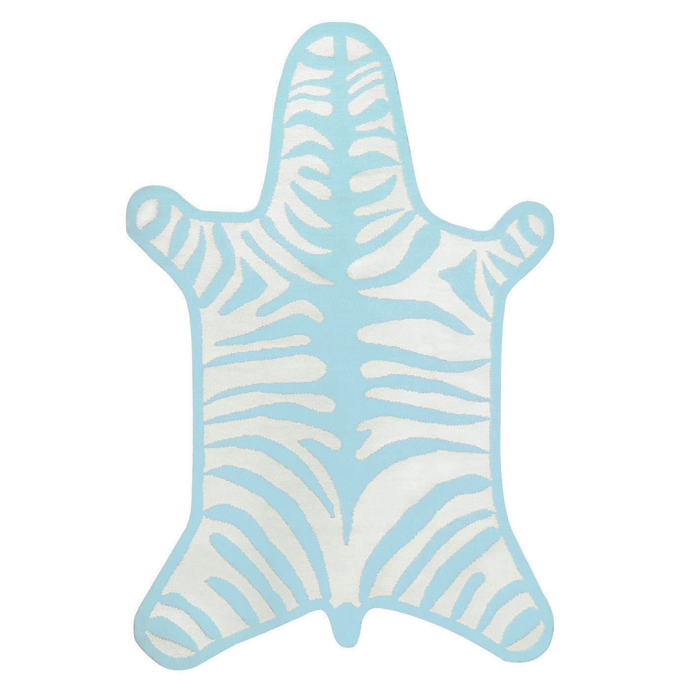 Jonathan Adler Teppich Zebra Peruvian Flatweave