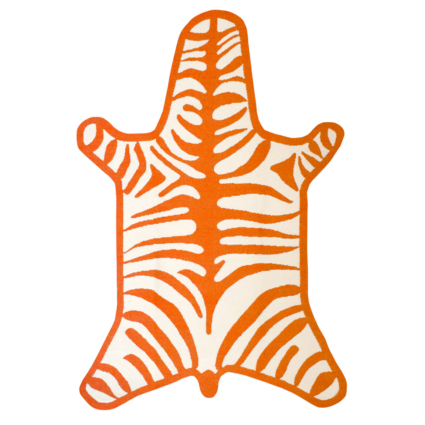 Jonathan Adler Teppich Zebra Peruvian Flatweave