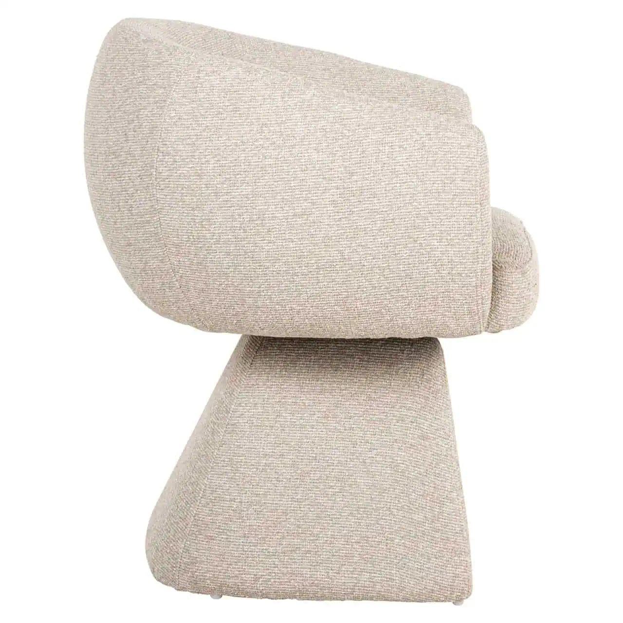 Richmond Interiors drehbarer Esszimmerstuhl Quiriro | Biscotti