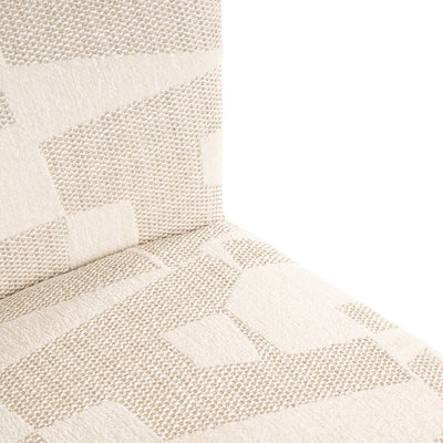 Richmond Interiors Esszimmerstuhl Lorain mit Rollen | beige
