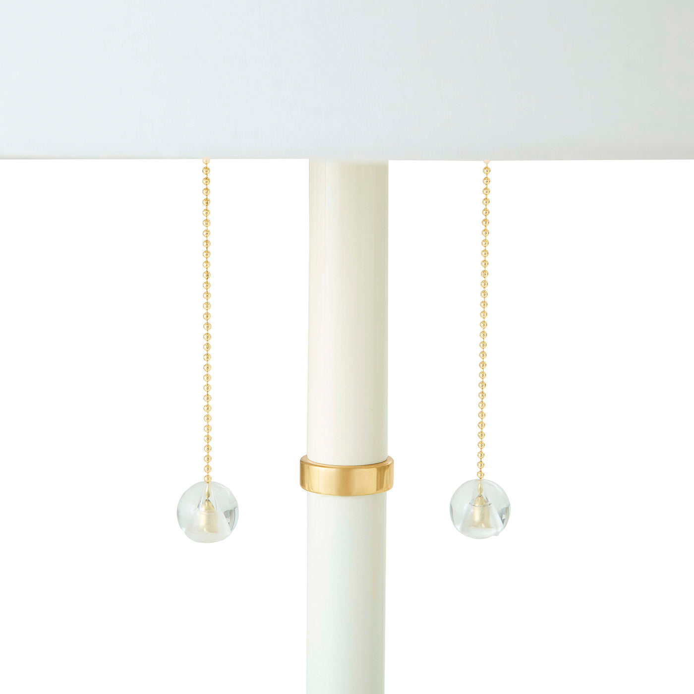 Jonathan Adler Stehlampe Scala | Weiß