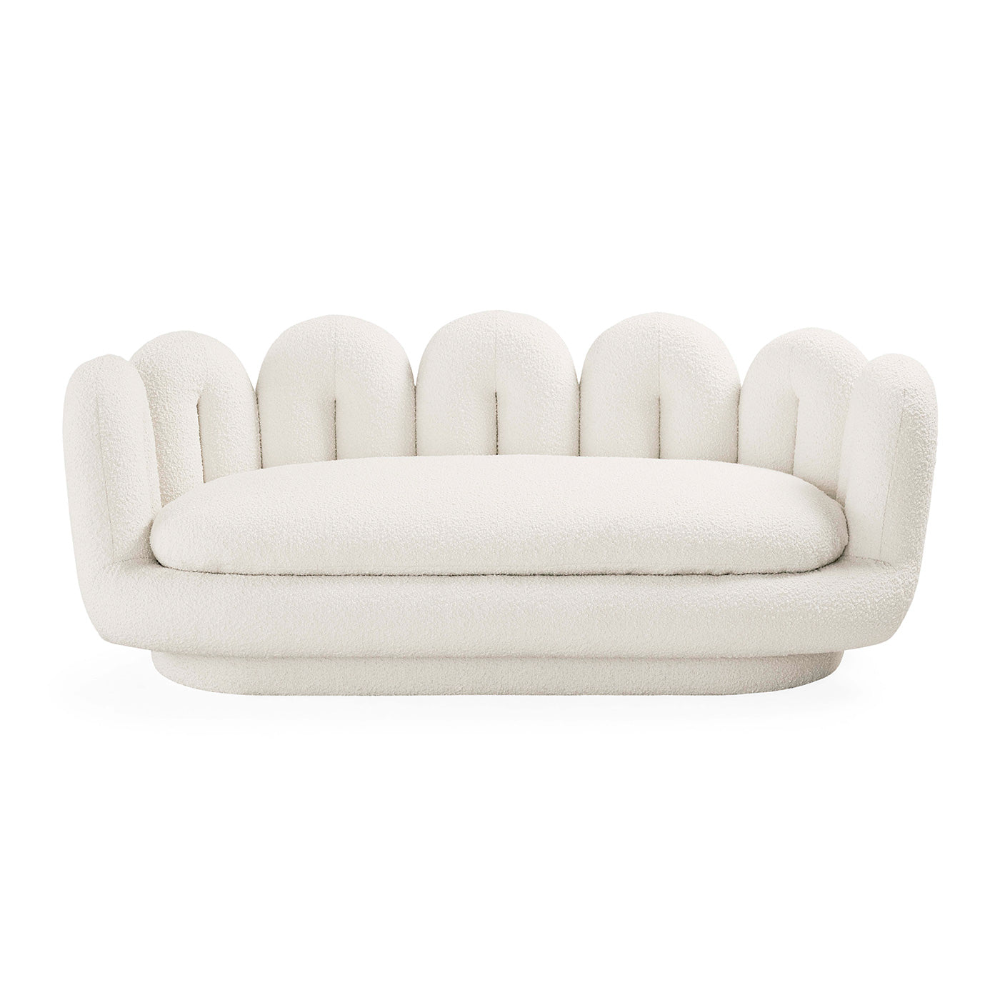 Jonathan Adler Apartment Sofa Serpentine | Olympus Ivory