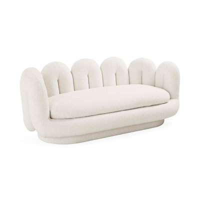 Jonathan Adler Apartment Sofa Serpentine | Olympus Ivory