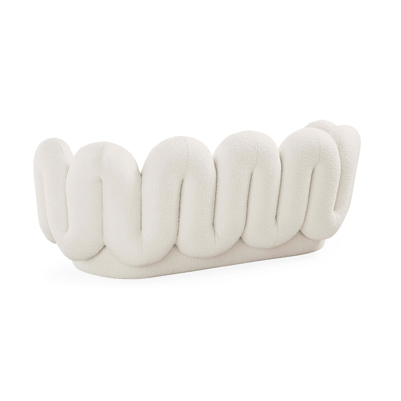 Jonathan Adler Apartment Sofa Serpentine | Olympus Ivory
