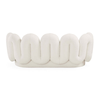 Jonathan Adler Apartment Sofa Serpentine | Olympus Ivory