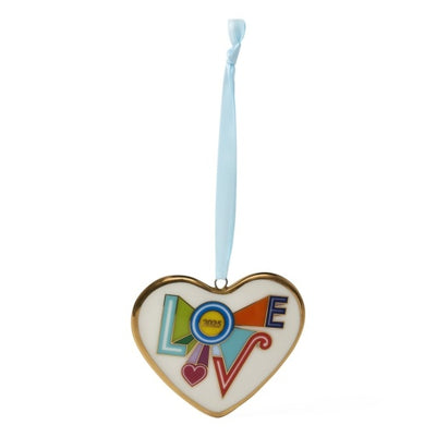 Jonathan Adler Weihnachtsbaumanhänger Ornament Peace & Love