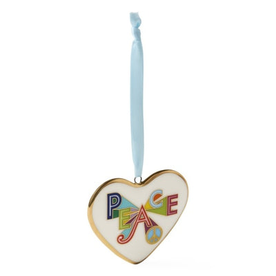 Jonathan Adler Weihnachtsbaumanhänger Ornament Peace & Love
