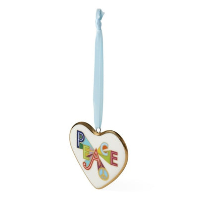 Jonathan Adler Weihnachtsbaumanhänger Ornament Peace & Love