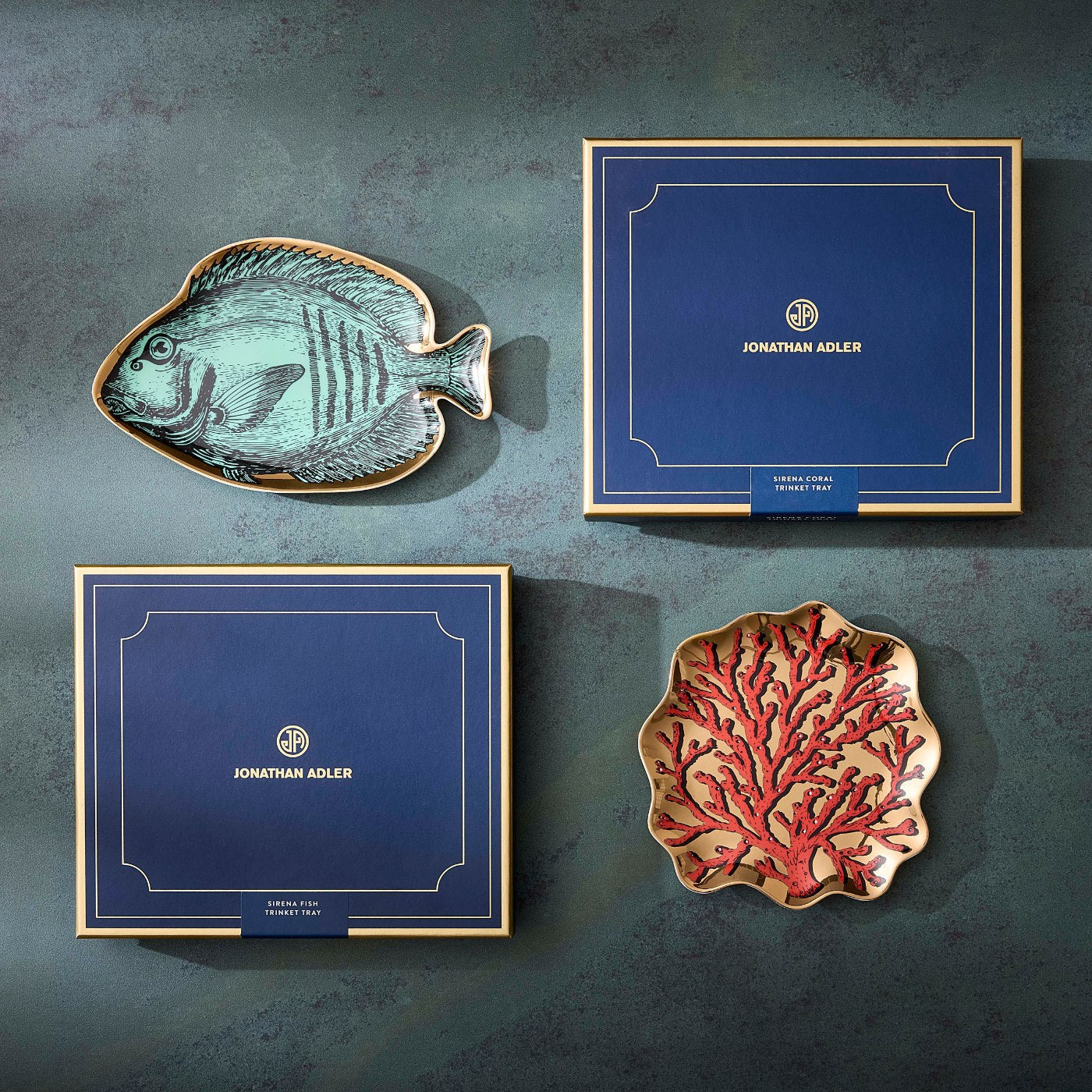 Jonathan Adler Ablageschale Sirena Fish Trinket Tray