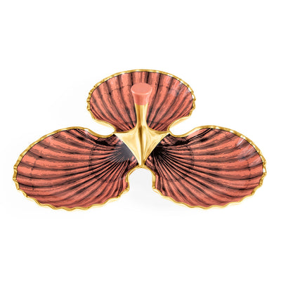 Jonathan Adler Trefoil Servierschale Sirena in Kleeblattform