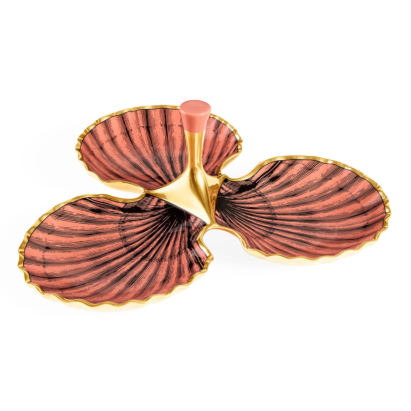 Jonathan Adler Trefoil Servierschale Sirena in Kleeblattform