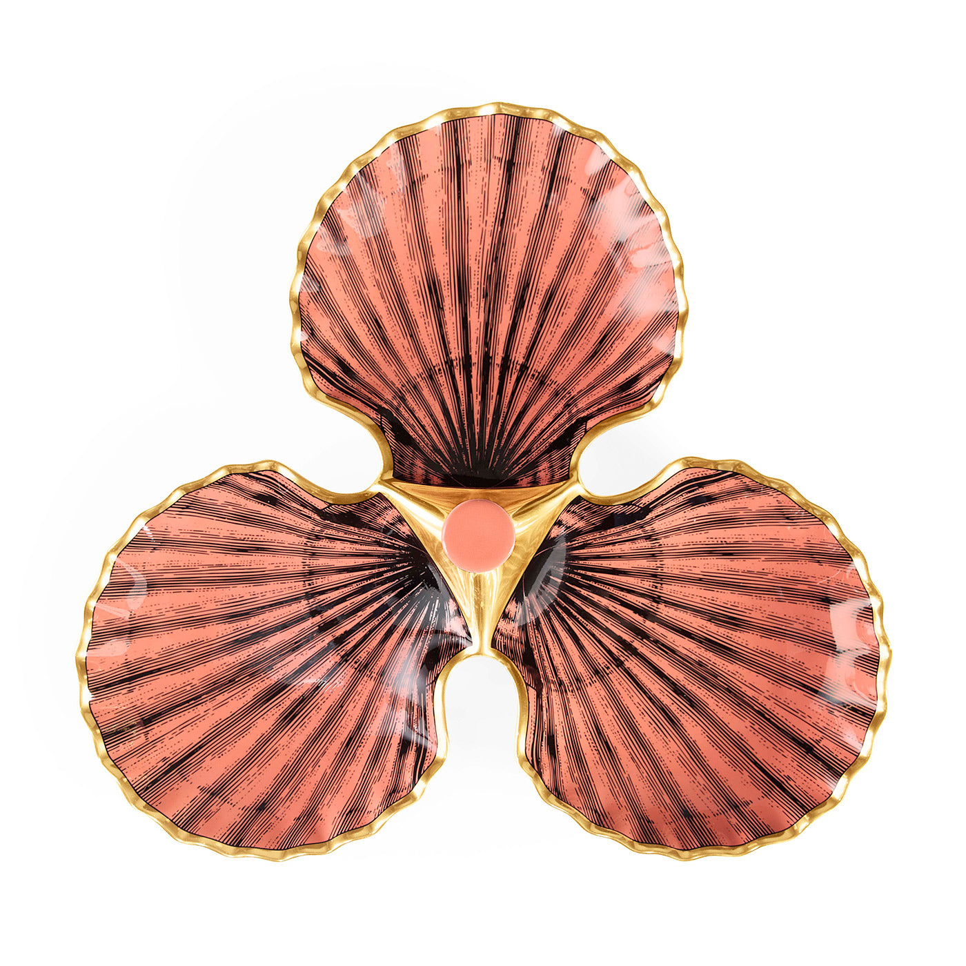 Jonathan Adler Trefoil Servierschale Sirena in Kleeblattform