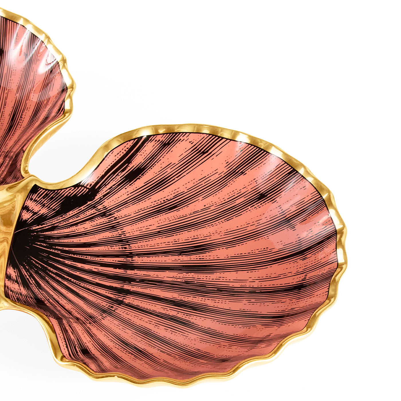 Jonathan Adler Trefoil Servierschale Sirena in Kleeblattform