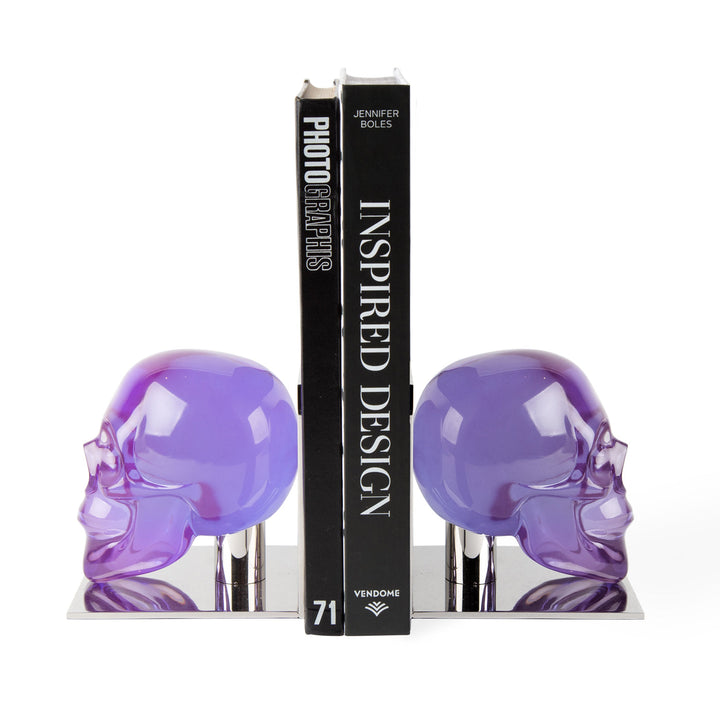 Jonathan Adler Buchstützen Skull | 2-teilig