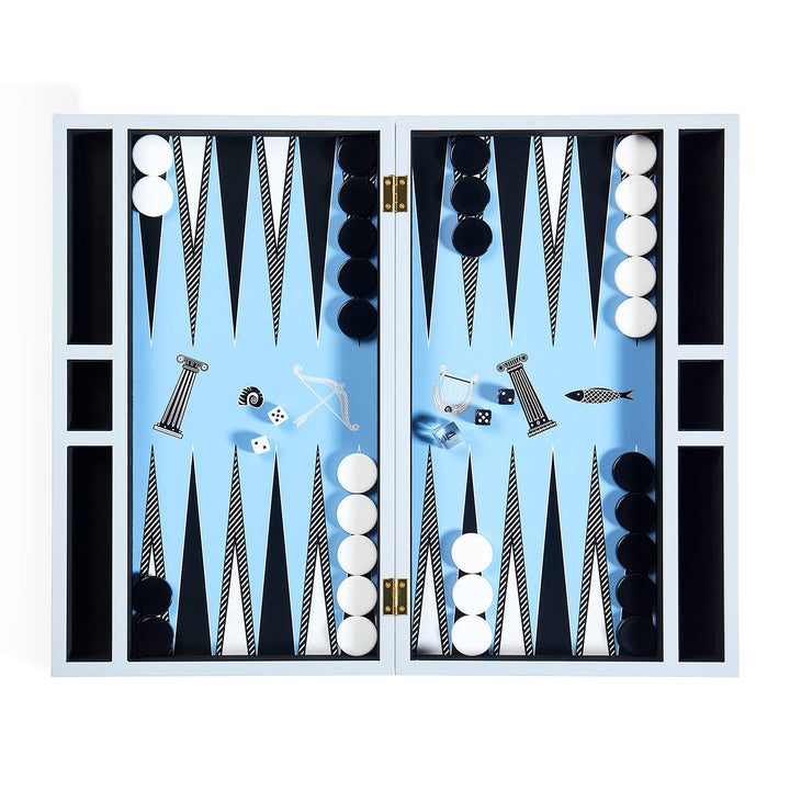 Jonathan Adler Backgammon Spiel Soleil