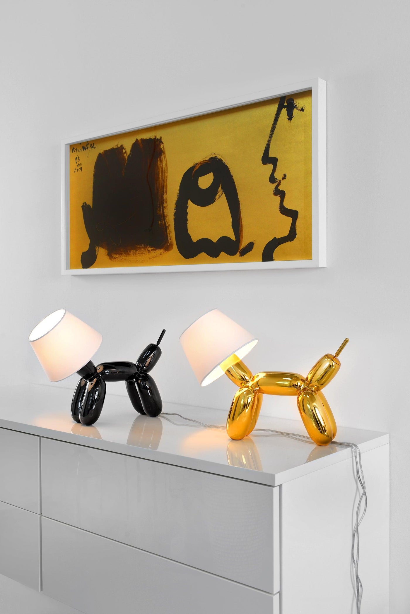 Sompex - Designer Tischlampe Doggy Gold - Codeso Living