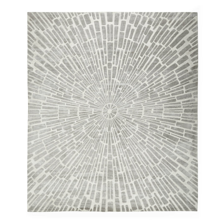 Sunburst Hand-Knotted Rug