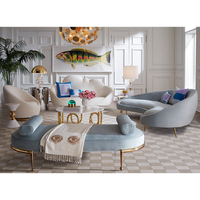 Jonathan Adler Bouclé-Sofa Ether Cloud | Olympus Oatmeal