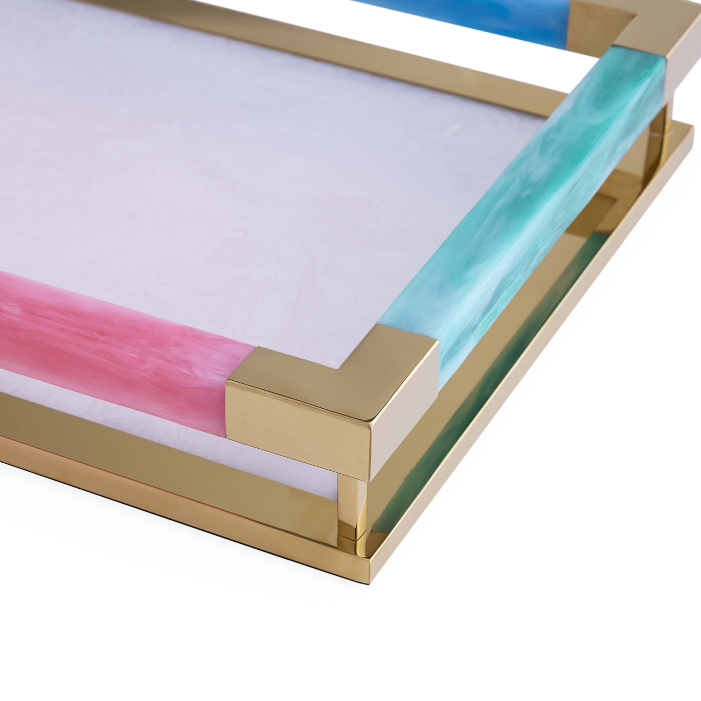 Jonathan Adler rechteckiges Servier- und Dekotablett Como Tray | Multi
