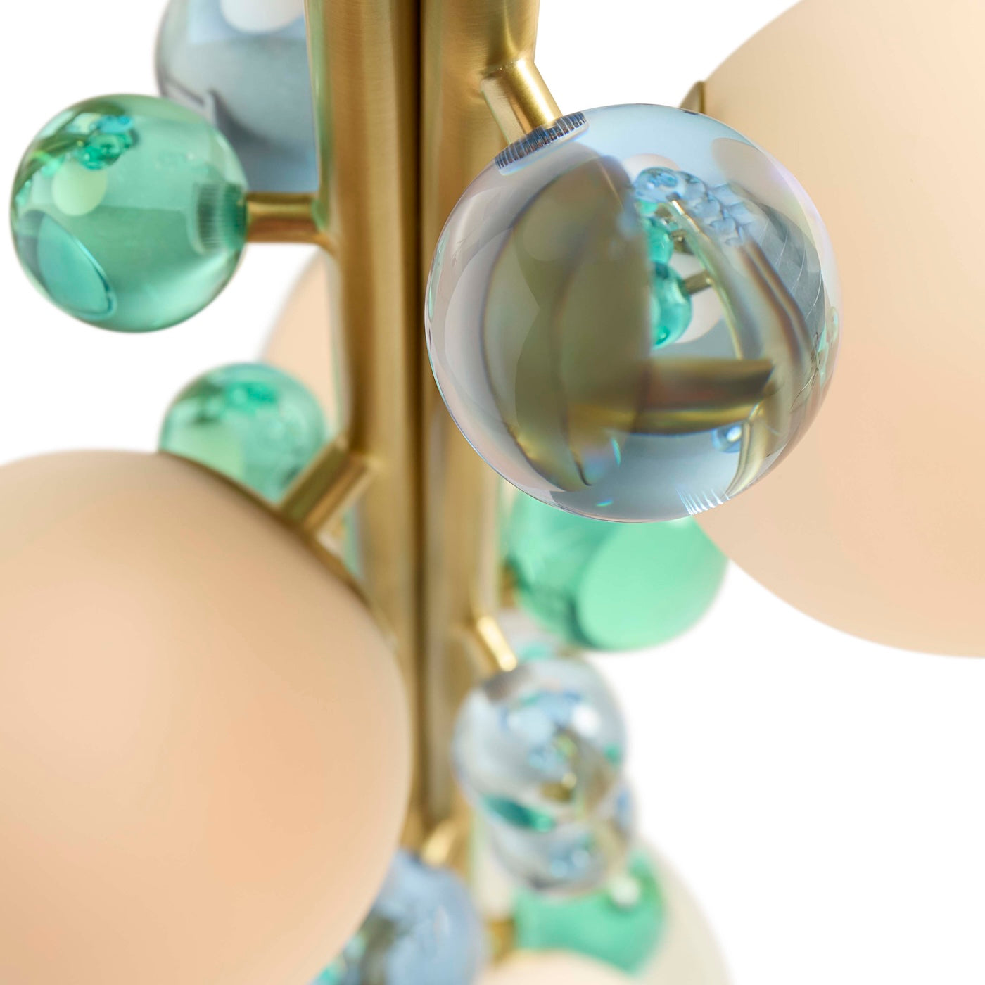 Jonathan Adler Stehlampe Globo | Blau-Grün