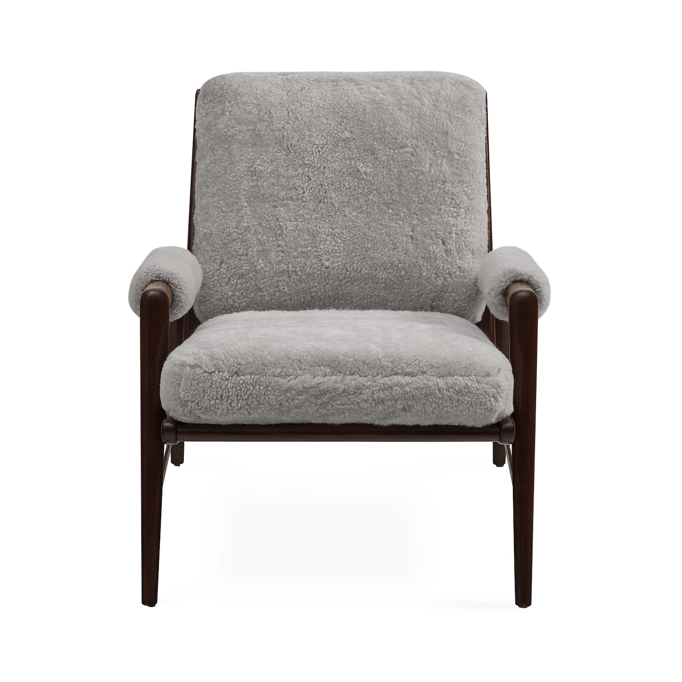 Jonathan Adler Lounge Sessel Big Sur | Shearling Taupe