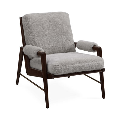 Jonathan Adler Lounge Sessel Big Sur | Shearling Taupe