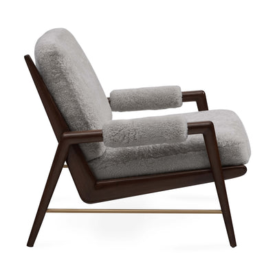 Jonathan Adler Lounge Sessel Big Sur | Shearling Taupe