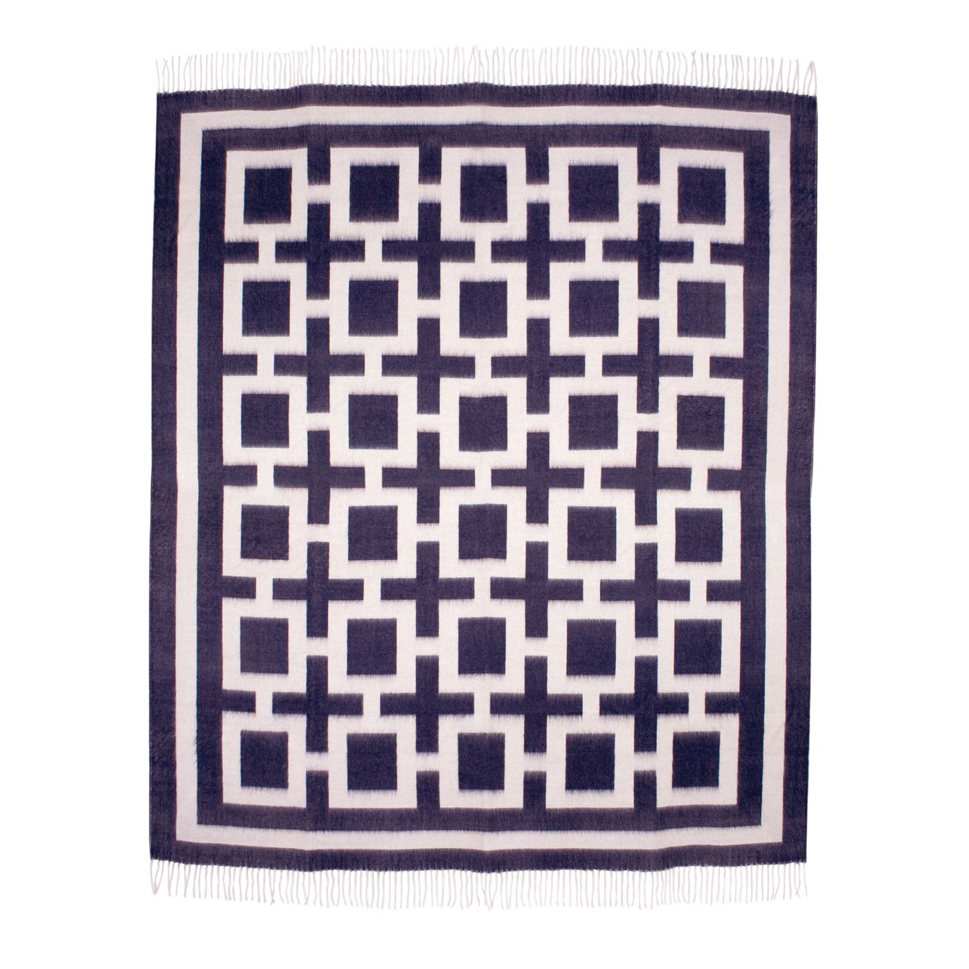 Jonathan Adler Alpaka-Wolldecke Nixon | 152x152 cm