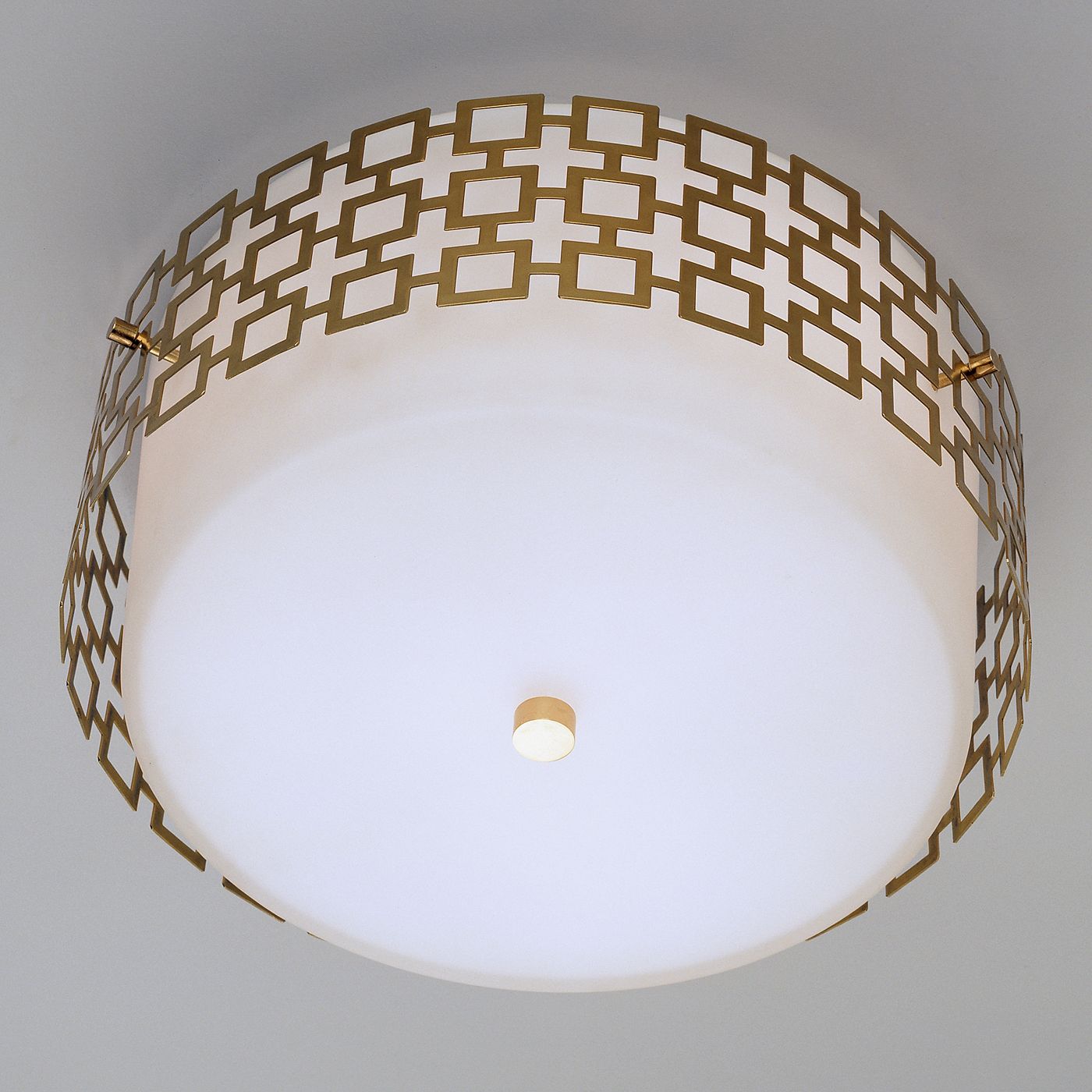 Jonathan Adler Deckenleuchte Parker Flush Mount | Antik Gold
