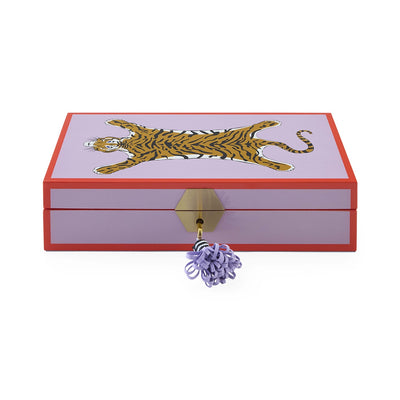 Jonathan Adler Tiger Lacquer Schmuckkästchen