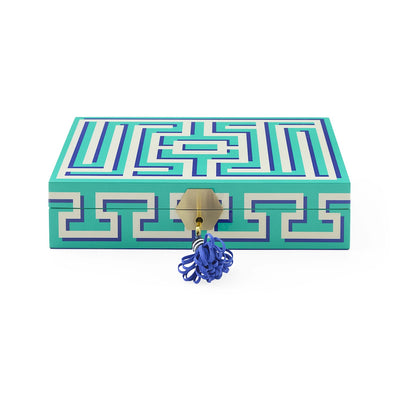 Jonathan Adler Labyrinth Lacquer Schmuckkästchen