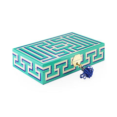 Jonathan Adler Labyrinth Lacquer Schmuckkästchen