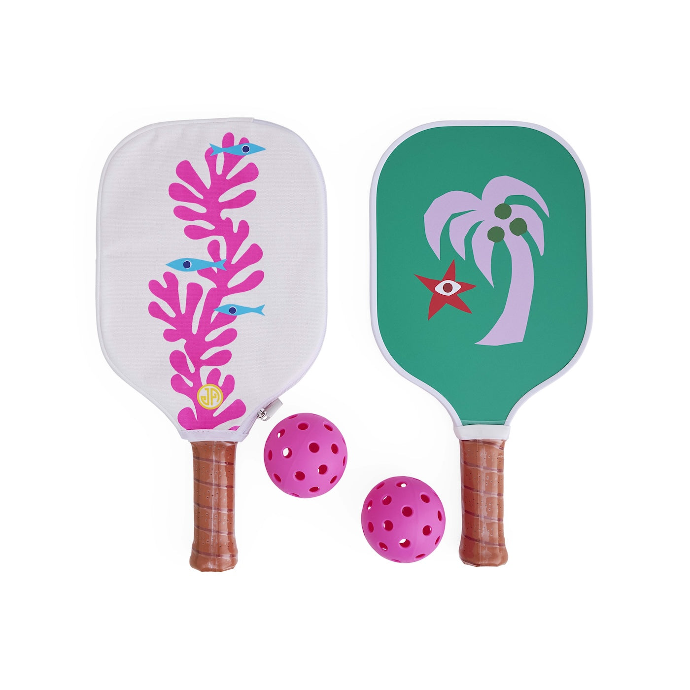 Jonathan Adler Strandtennis-Set Pickleball Spiel Playa