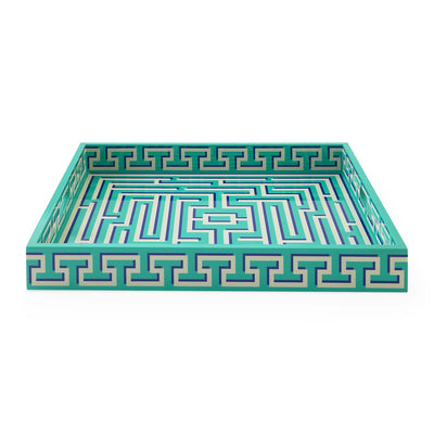 Jonathan Adler Servier- und Dekotablett Labyrinth Lacquer Tray