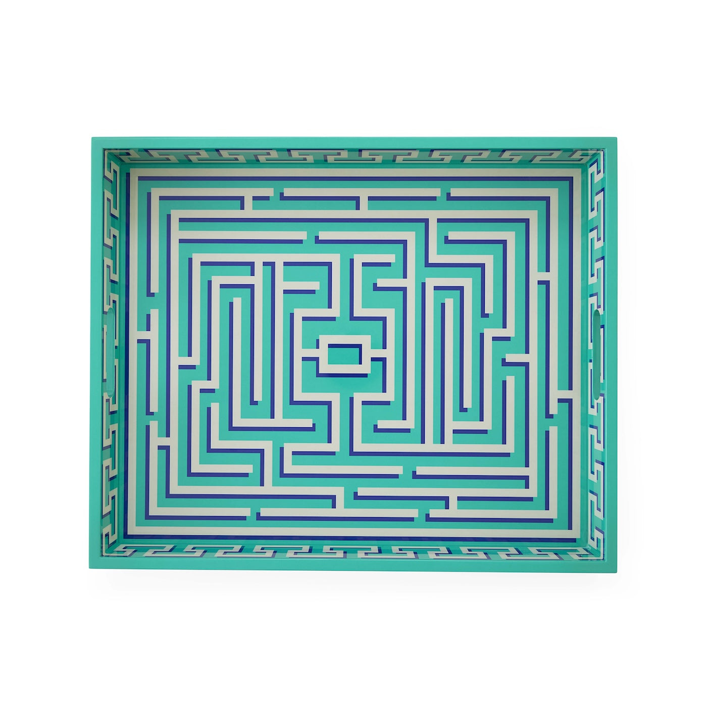 Jonathan Adler Servier- und Dekotablett Labyrinth Lacquer Tray