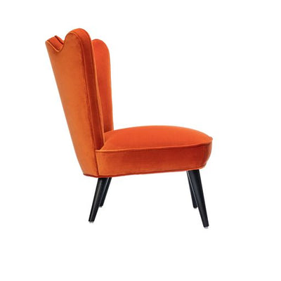 Jonathan Adler Sessel & Slipper Chair Ripple | Verona Tangerine