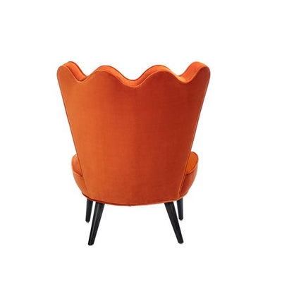 Jonathan Adler Sessel & Slipper Chair Ripple | Verona Tangerine