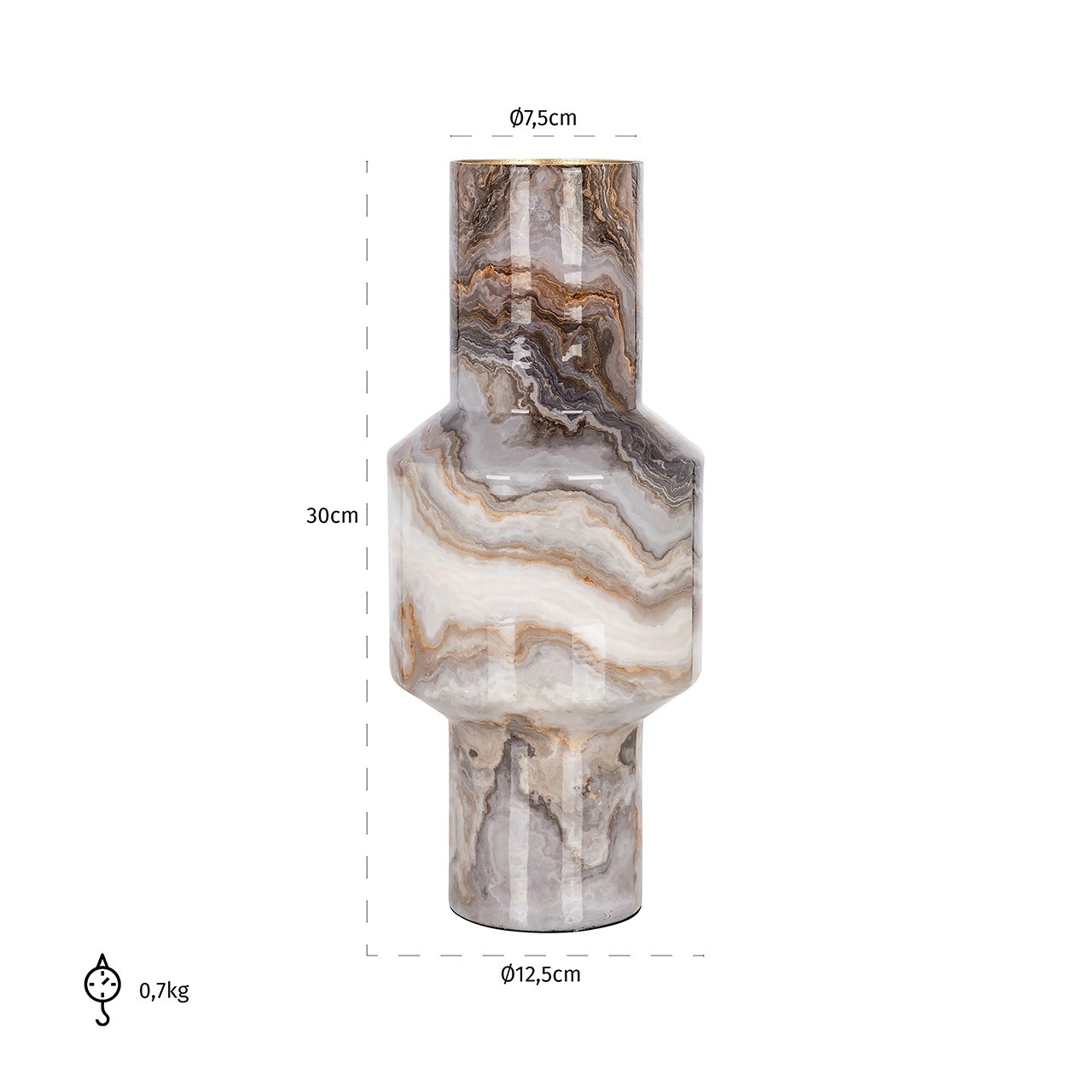 Richmond Interiors Vase Noia | klein