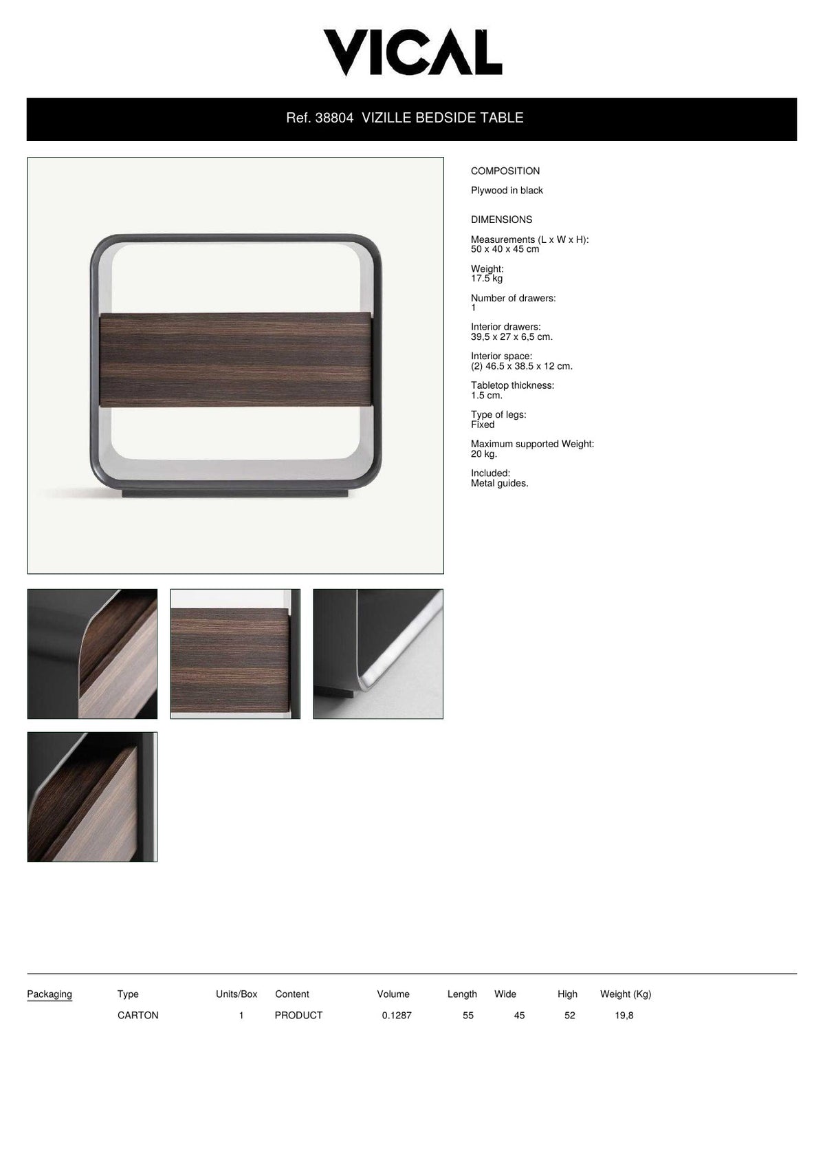 Vical Factsheet 38804 Vizille